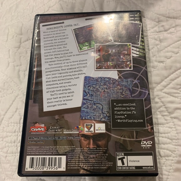 The plan PS2 game - Picture 3 of 3